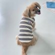 画像17: 犬服 ボーダー フランス シンプル Tシャツ 小型 犬 中型 犬 春夏秋冬 袖なし おしゃれ ペット服 doggystar 即日発送致します (17)