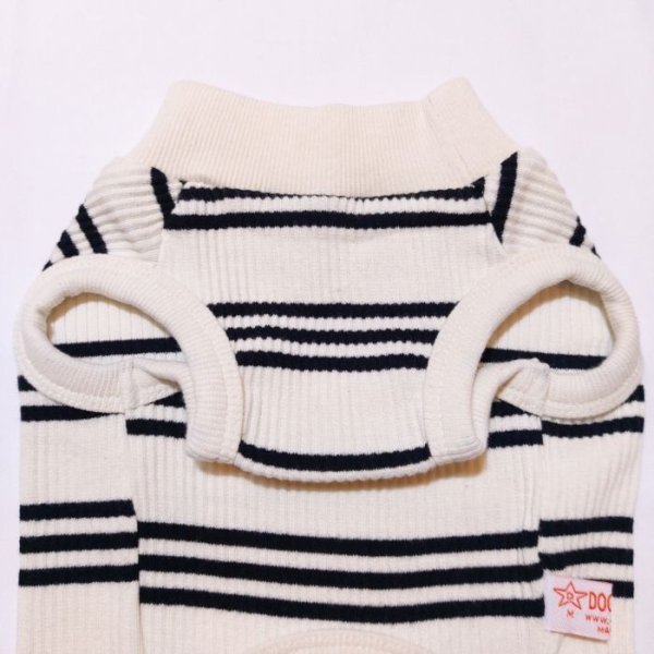 画像11: 犬服 ボーダー フランス シンプル Tシャツ S M L XL 2XL 3XL 4XL 5XL 6XL 小型犬 中型犬 大型犬 春 夏 秋 冬 袖なし おしゃれ ペット服 doggystar ドッギースター 即日発送致します (11)