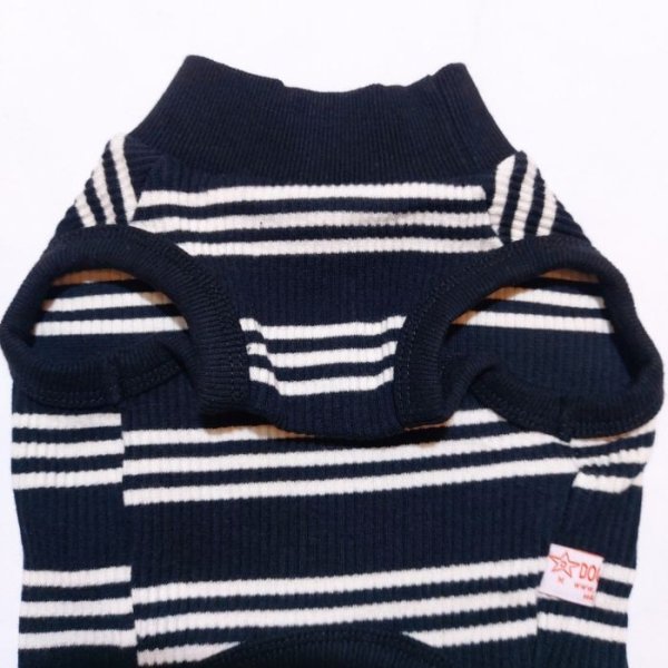 画像6: 犬服 ボーダー フランス シンプル Tシャツ S M L XL 2XL 3XL 4XL 5XL 6XL 小型犬 中型犬 大型犬 春 夏 秋 冬 袖なし おしゃれ ペット服 doggystar ドッギースター 即日発送致します (6)