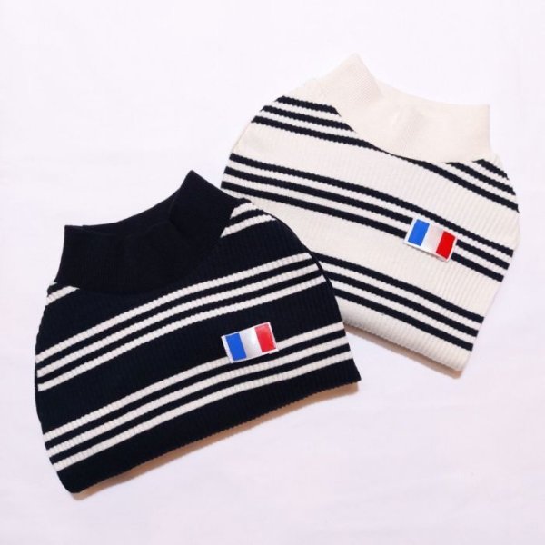 画像14: 犬服 ボーダー フランス シンプル Tシャツ S M L XL 2XL 3XL 4XL 5XL 6XL 小型犬 中型犬 大型犬 春 夏 秋 冬 袖なし おしゃれ ペット服 doggystar ドッギースター 即日発送致します (14)