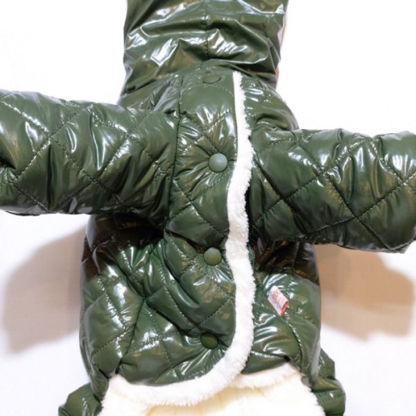 画像9: イタグレ服 セール S M L XL 2XL 3XL 中綿 キルティング ロンパース ダウンコート 小型犬 中型犬 大型犬 秋 冬 doggystar ドッギースター 即日発送致します (9)