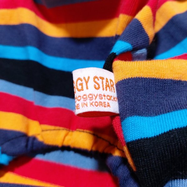 画像7: イタグレ 服 S M L XL 2XL 3XL カラフル ボーダー ロンパース つなぎ 小型犬 中型犬 大型犬 春 夏 秋 冬  室内着 パジャマ doggystar ドッギースター 即日発送出来ます (7)