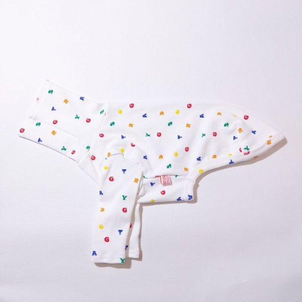 画像6: イタグレ服 アルファベットTシャツ S M L XL 2XL 3XL 小型犬 中型犬 春夏秋冬室内着 パジャマ doggystar ドッギースター 即日発送出来ます (6)