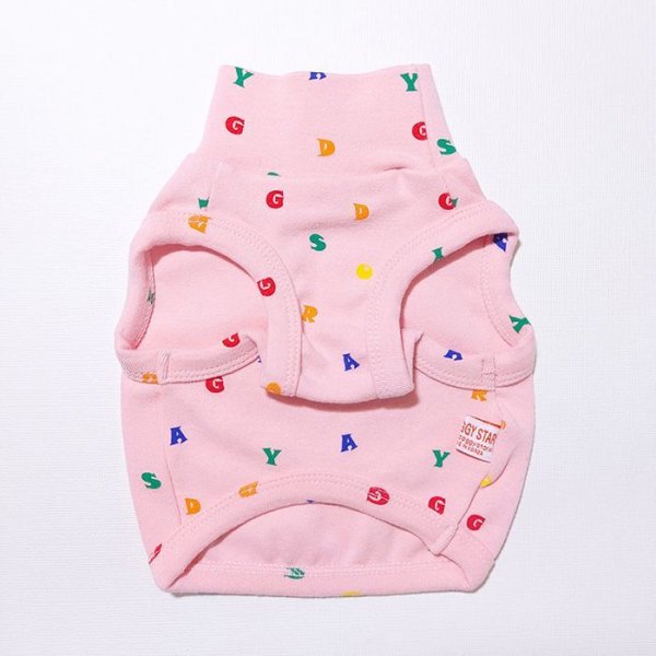 画像4: イタグレ服 S M L XL 2XL 3XL アルファベットクロップド トップス ショート丈Tシャツ 小型犬 中型犬 大型犬 春 夏服 doggystar ドッギースター 即日発送出来ます (4)