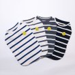 画像1: 犬服 Tシャツ スマイル ボーダー シンプル 袖なし 小型犬 中型犬 春夏秋冬 S M L XL doggystar ドッギースター  (1)