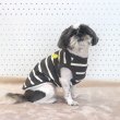 画像13: 犬服 Tシャツ スマイル ボーダー シンプル 袖なし 小型犬 中型犬 春夏秋冬 S M L XL  (13)