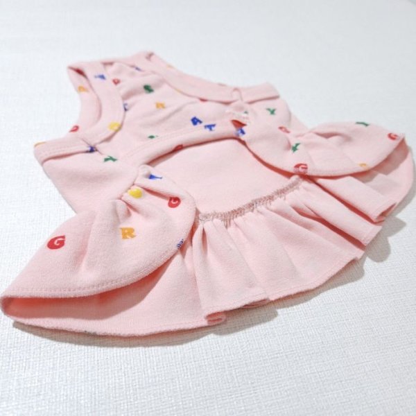 画像9: 犬服 ワンピース クロップドトップ スショート丈 可愛い シンプル 小型犬 中型犬 春夏秋冬 S M L XL doggystar  ドッギースター (9)