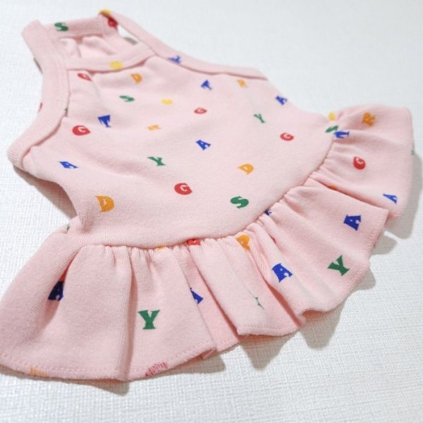 画像8: 犬服 ワンピース クロップドトップ スショート丈 可愛い シンプル 小型犬 中型犬 春夏秋冬 S M L XL doggystar  ドッギースター (8)