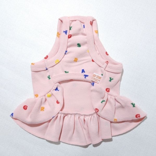 画像7: 犬服 ワンピース クロップドトップ スショート丈 可愛い シンプル 小型犬 中型犬 春夏秋冬 S M L XL doggystar  ドッギースター (7)