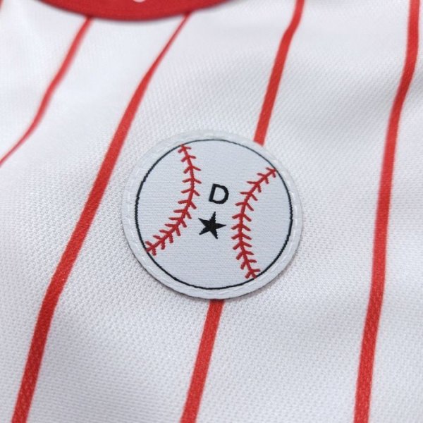 画像16: 犬服 大型犬服 接触 冷感 Tシャツ 野球ユニフォーム ストライプ S M L XL 2XL 3XL 4XL 5XL 6XL 小型犬 中型犬 大型犬ひんやり クール ベスト 熱中症対策  doggystar  ドッギースター (16)