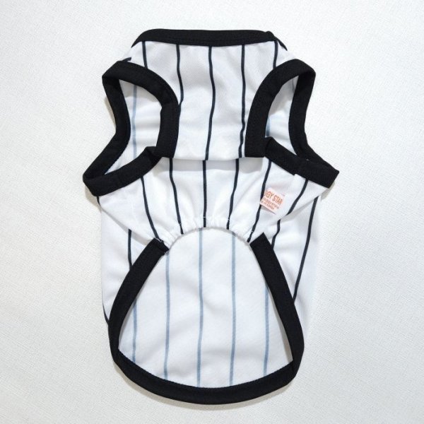 画像25: 犬服 大型犬服 接触 冷感 Tシャツ 野球ユニフォーム ストライプ S M L XL 2XL 3XL 4XL 5XL 6XL 小型犬 中型犬 大型犬ひんやり クール ベスト 熱中症対策  doggystar  ドッギースター (25)