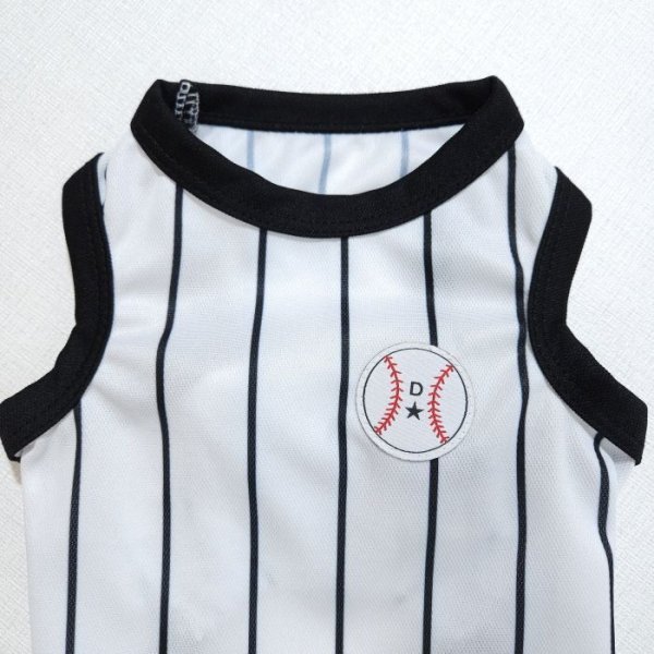 画像26: 犬服 大型犬服 接触 冷感 Tシャツ 野球ユニフォーム ストライプ S M L XL 2XL 3XL 4XL 5XL 6XL 小型犬 中型犬 大型犬ひんやり クール ベスト 熱中症対策  doggystar  ドッギースター (26)