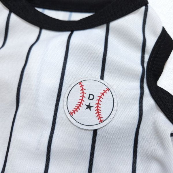 画像29: 犬服 大型犬服 接触 冷感 Tシャツ 野球ユニフォーム ストライプ S M L XL 2XL 3XL 4XL 5XL 6XL 小型犬 中型犬 大型犬ひんやり クール ベスト 熱中症対策  doggystar  ドッギースター (29)