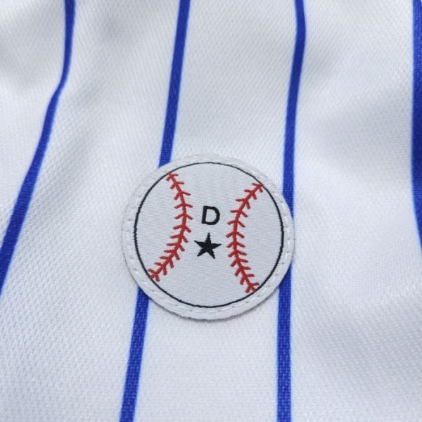 画像10: ウェルシュ コーギー 服 接触冷感 野球 ユニフォーム クールベスト Tシャツ ストライプ 2XL 3Xl 4XL 5XL 中型犬 大型犬 春夏 コーギー おしゃれ 犬服 doggystar ドッギースター即日発送できます (10)