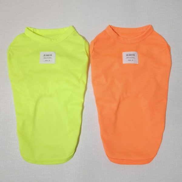 画像2: ダックスフンド 服 接触冷感 クールベスト Tシャツ 無地 小型犬 中型犬 S M L XL 春夏 ダックス おしゃれ 犬 洋服 doggystar ドッギースター (2)