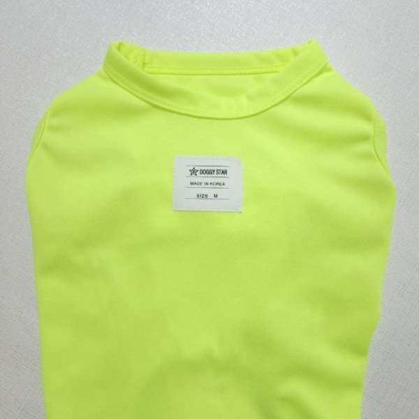 画像5: ダックスフンド 服 接触冷感 クールベスト Tシャツ 無地 小型犬 中型犬 S M L XL 春夏 ダックス おしゃれ 犬 洋服 doggystar ドッギースター (5)