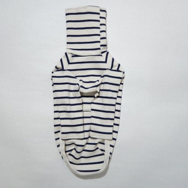 画像4: イタグレ服 S M L XL 2XL 3XL ボーダーシンプル長袖Tシャツ 小型犬 中型犬 大型犬 春 夏 秋 冬 doggystar ドッギースター 即日発送出来ます (4)