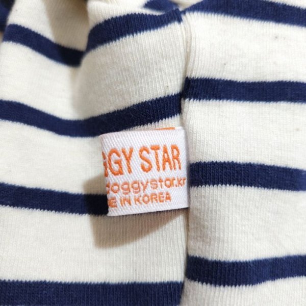 画像9: イタグレ服 S M L XL 2XL 3XL ボーダーシンプル長袖Tシャツ 小型犬 中型犬 大型犬 春 夏 秋 冬 doggystar ドッギースター 即日発送出来ます (9)