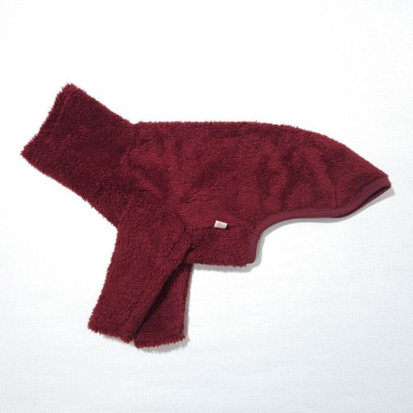 画像8: イタグレ服 S M L XL 2XL 3XL もこもこ ボア 無地 長袖 Tシャツ 小型犬 中型犬 大型犬 春 秋 冬 doggystar ドッギースター 即日発送出来ます (8)