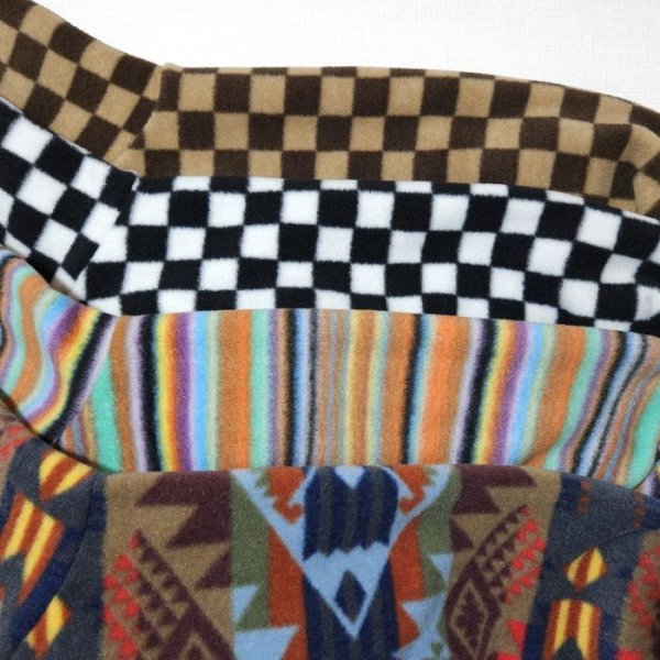 画像5: イタグレ服 S M L XL 2XL 3XL フリース 柄 長袖 Tシャツ 小型犬 中型犬 大型犬 秋 冬 doggystar ドッギースター 即日発送出来ます (5)