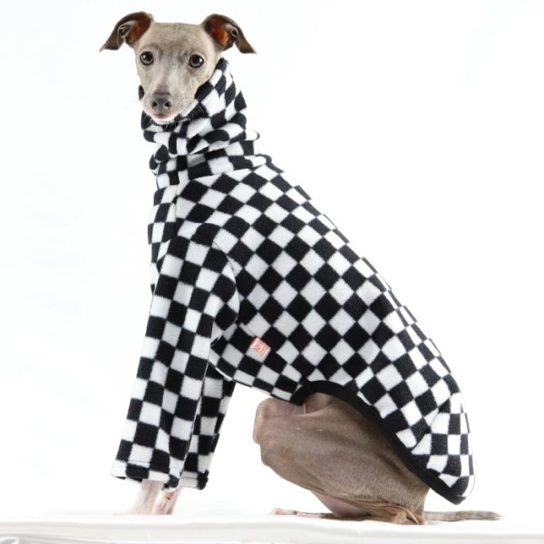 画像21: イタグレ服 S M L XL 2XL 3XL フリース 柄 長袖 Tシャツ 小型犬 中型犬 大型犬 秋 冬 doggystar ドッギースター 即日発送出来ます (21)