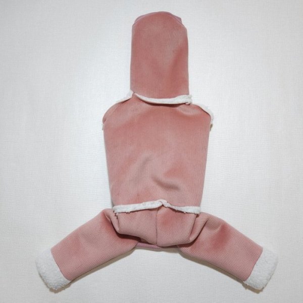 画像7: イタグレ服 S M L XL 2XL 3XL ムートン 無地 ロンパース 防寒 小型犬 中型犬 大型犬 春 初秋 秋 冬 doggystar ドッギースター 即日発送致します (7)