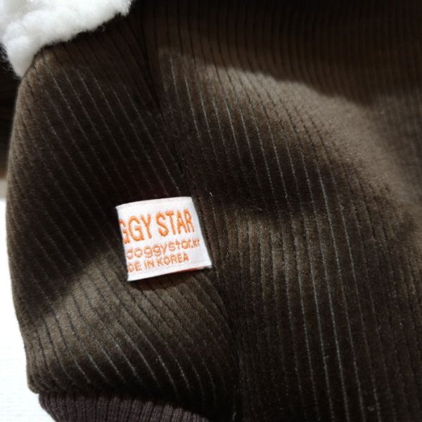 画像15: イタグレ服 S M L XL 2XL 3XL ムートン 無地 ロンパース 防寒 小型犬 中型犬 大型犬 春 初秋 秋 冬 doggystar ドッギースター 即日発送致します (15)