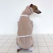 画像25: イタグレ服 S M L XL 小型犬 中型犬春 初秋 秋 冬 doggystar ムートン 無地 ロンパース 防寒 即日発送致します (25)