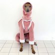 画像27: イタグレ服 S M L XL 小型犬 中型犬春 初秋 秋 冬 doggystar ムートン 無地 ロンパース 防寒 即日発送致します (27)