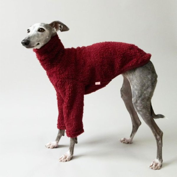 画像24: イタグレ服 S M L XL 2XL 3XL もこもこ ボア 無地 長袖 Tシャツ 小型犬 中型犬 大型犬 春 秋 冬 doggystar ドッギースター 即日発送出来ます (24)