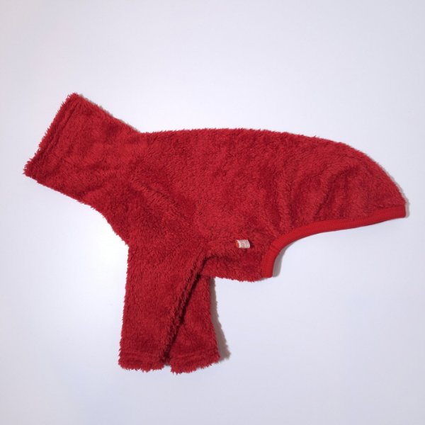 画像3: イタグレ服 S M L XL 2XL 3XL もこもこ ボア 無地 長袖 Tシャツ 小型犬 中型犬 大型犬 春 秋 冬 doggystar ドッギースター 即日発送出来ます (3)