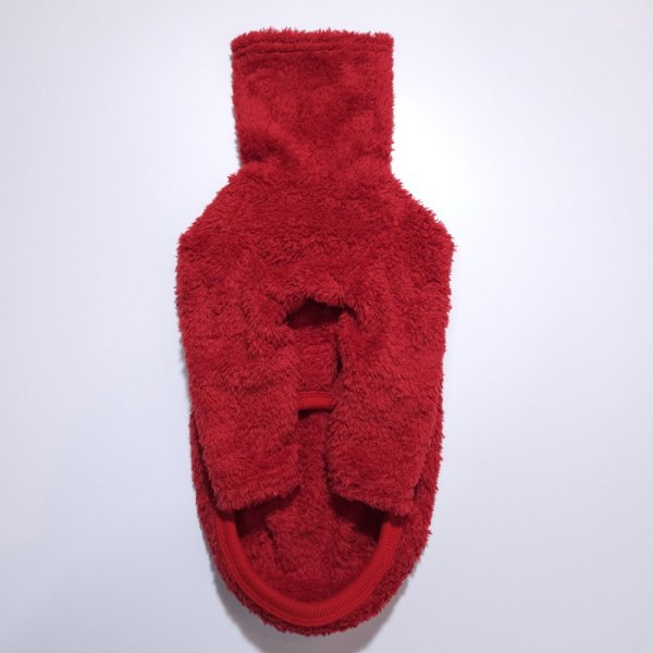 画像6: イタグレ服 S M L XL 2XL 3XL もこもこ ボア 無地 長袖 Tシャツ 小型犬 中型犬 大型犬 春 秋 冬 doggystar ドッギースター 即日発送出来ます (6)