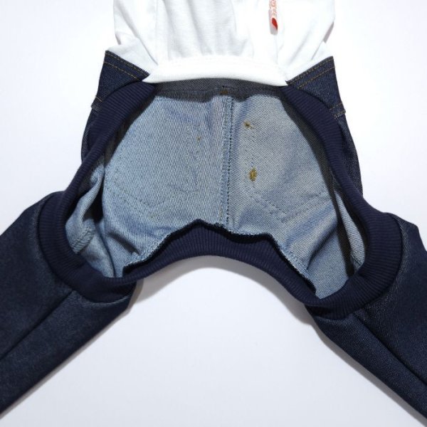 画像45: イタグレ服  S M L XL 2XL 3XL デニム ロンパース つなぎ 小型犬 中型犬 大型犬 春夏服 秋冬服 doggystar ドッギースター  伸縮性抜群 即日発送致します (45)