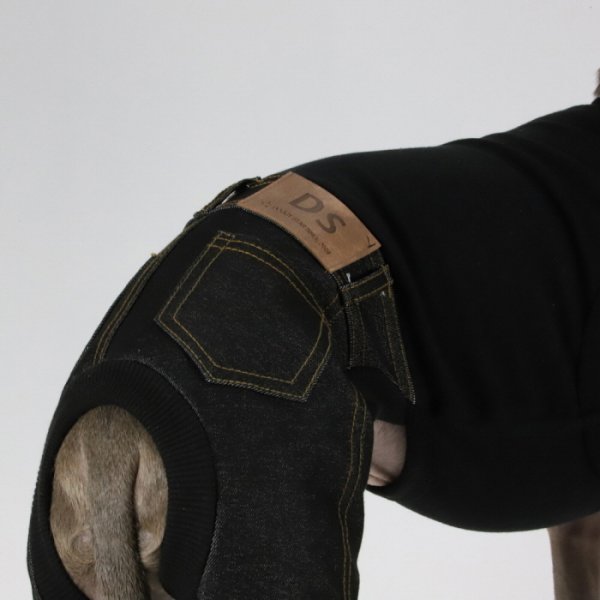 画像26: イタグレ服  S M L XL 2XL 3XL デニム ロンパース つなぎ 小型犬 中型犬 大型犬 春夏服 秋冬服 doggystar ドッギースター  伸縮性抜群 即日発送致します (26)