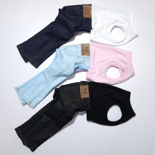 画像27: イタグレ服  S M L XL 2XL 3XL デニム ロンパース つなぎ 小型犬 中型犬 大型犬 春夏服 秋冬服 doggystar ドッギースター  伸縮性抜群 即日発送致します (27)