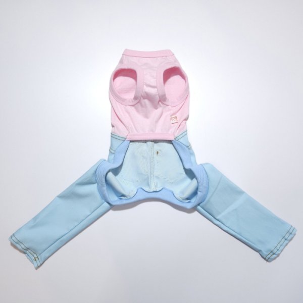 画像35: イタグレ服  S M L XL 2XL 3XL デニム ロンパース つなぎ 小型犬 中型犬 大型犬 春夏服 秋冬服 doggystar ドッギースター  伸縮性抜群 即日発送致します (35)