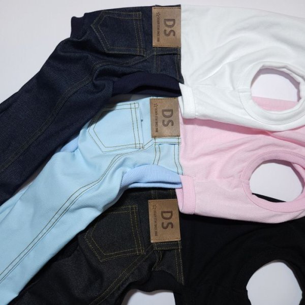 画像28: イタグレ服  S M L XL 2XL 3XL デニム ロンパース つなぎ 小型犬 中型犬 大型犬 春夏服 秋冬服 doggystar ドッギースター  伸縮性抜群 即日発送致します (28)