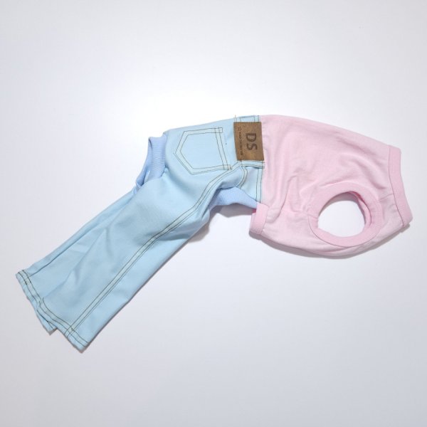 画像33: イタグレ服  S M L XL 2XL 3XL デニム ロンパース つなぎ 小型犬 中型犬 大型犬 春夏服 秋冬服 doggystar ドッギースター  伸縮性抜群 即日発送致します (33)