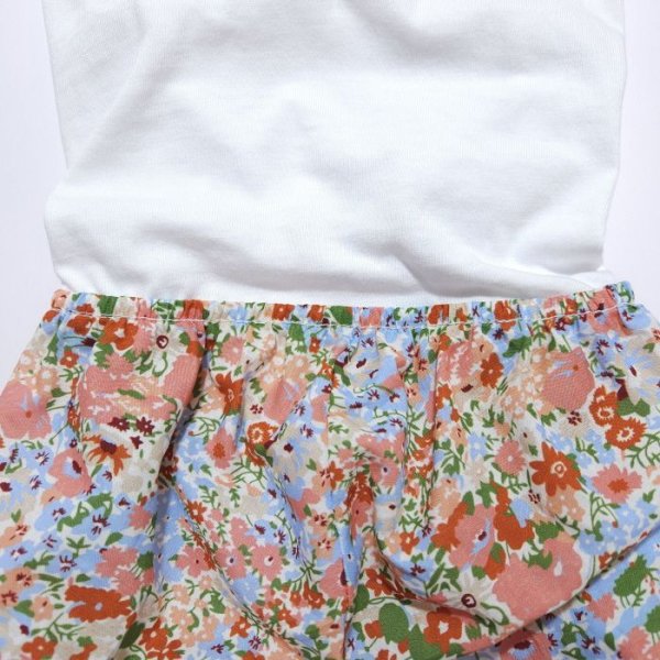 画像6: イタグレ服 S M L XL 2XL 3XL サルエルパンツ もんぺパンツ ロンパース つなぎ 花柄 ゆったり 小型犬 中型犬 大型犬 春夏 doggystar ドッギースター 即日発送出来ます  (6)