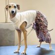 画像24: ベドリントンテリア服 2XL サルエルパンツ もんぺパンツ ロンパース つなぎ 花柄 ゆったり 中型犬 大型犬 春夏 doggystar 即日発送出来ます  (24)