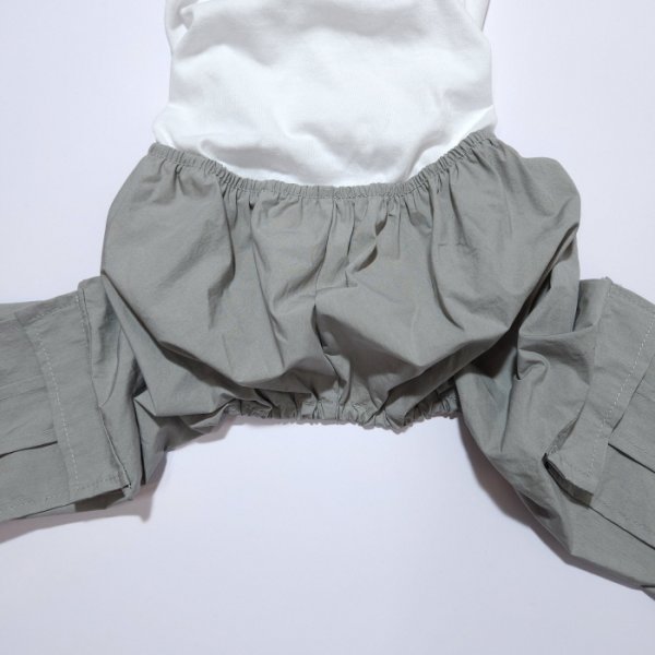 画像6: イタグレ服 S M L XL 2XL 3XL カーゴパンツ ロンパース つなぎ パラシュートパンツ ワイドパンツ ゆったり 小型犬 中型犬 大型犬 春夏秋冬 doggystar ドッギースター 即日発送出来ます (6)