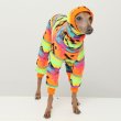 画像6: イタグレ服 S M L XL 2XL 3XL 小型犬 中型犬 大型犬 秋冬 ネイティブ柄 迷彩柄 フリース ロンパース doggystar ドッギースター 即日発送出来ます (6)