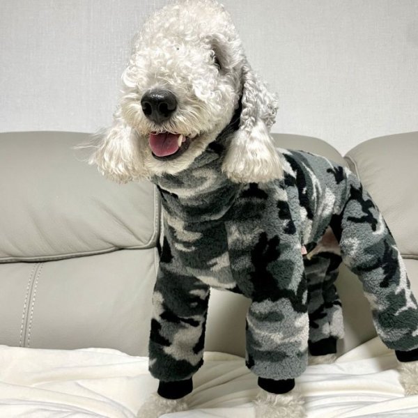 画像34: イタグレ服 S M L XL 2XL 3XL 小型犬 中型犬 大型犬 秋冬 ネイティブ柄 迷彩柄 フリース ロンパース doggystar ドッギースター 即日発送出来ます (34)