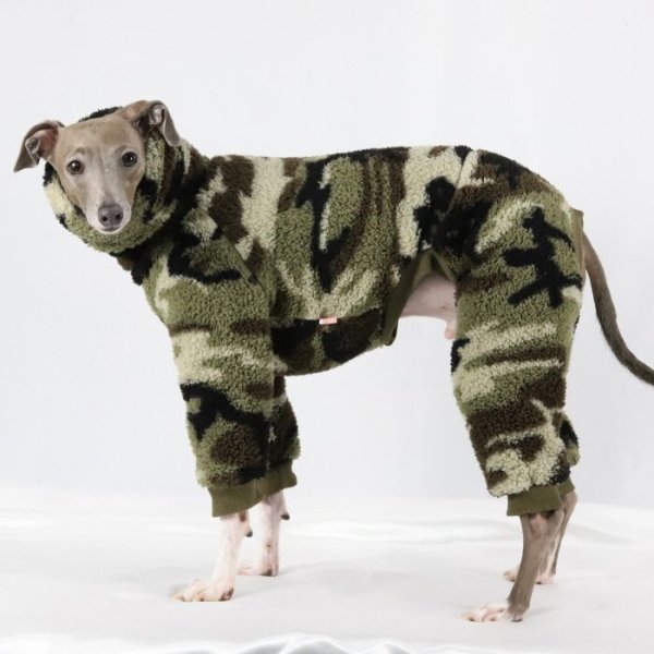 画像46: イタグレ服 S M L XL 2XL 3XL 小型犬 中型犬 大型犬 秋冬 ネイティブ柄 迷彩柄 フリース ロンパース doggystar ドッギースター 即日発送出来ます (46)