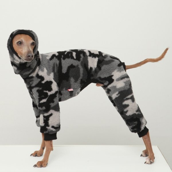 画像24: イタグレ服 S M L XL 2XL 3XL 小型犬 中型犬 大型犬 秋冬 ネイティブ柄 迷彩柄 フリース ロンパース doggystar ドッギースター 即日発送出来ます (24)