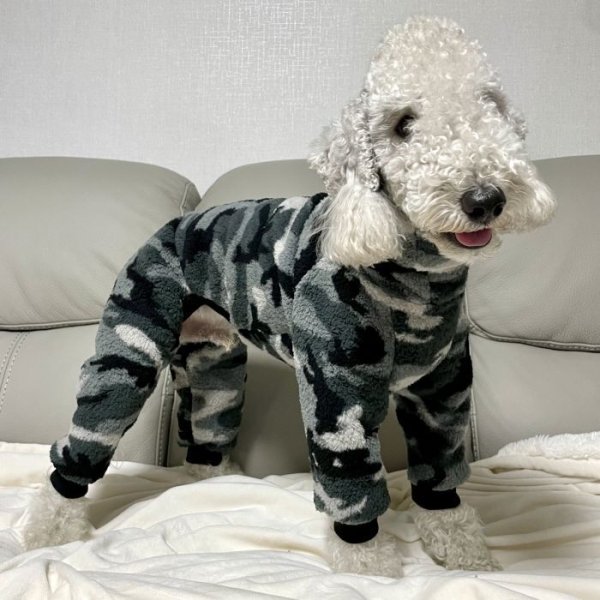 画像35: イタグレ服 S M L XL 2XL 3XL 小型犬 中型犬 大型犬 秋冬 ネイティブ柄 迷彩柄 フリース ロンパース doggystar ドッギースター 即日発送出来ます (35)