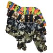 画像2: イタグレ服 S M L XL 2XL 3XL 小型犬 中型犬 大型犬 秋冬 ネイティブ柄 迷彩柄 フリース ロンパース doggystar ドッギースター 即日発送出来ます (2)