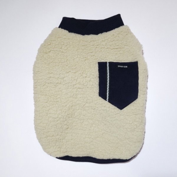 画像13: フレブル 服 フレンチブルドッグ  ポケット ボア 袖なし Tシャツ 冬 L XL 2XL 3XL 4XL 5XL イングリッシュブルドッグ  パグ ペット服 犬服 フレブル  即日発送出来ます (13)