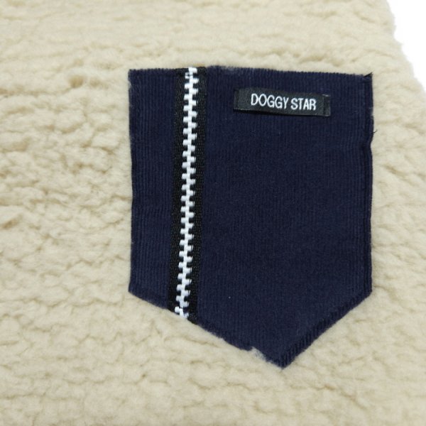 画像16: フレブル 服 フレンチブルドッグ  ポケット ボア 袖なし Tシャツ 冬 L XL 2XL 3XL 4XL 5XL イングリッシュブルドッグ  パグ ペット服 犬服 フレブル  即日発送出来ます (16)