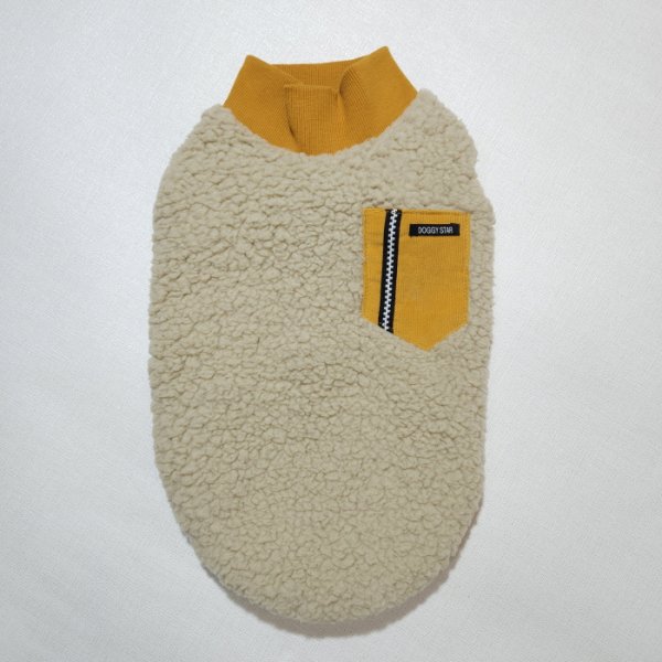 画像4: ダックスフンド 服 Tシャツ ポケットボア 小型犬 中型犬 S M L XL 冬 ダックス おしゃれ 犬 洋服 doggystar ドッギースター 即日発送出来ます (4)